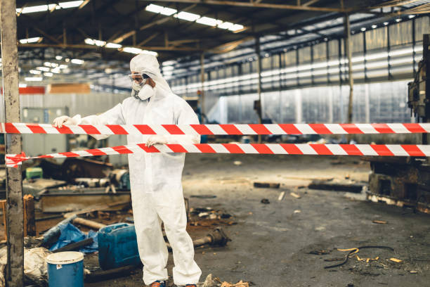 Professional Unattended Death Cleanup technician working in Portage, PA